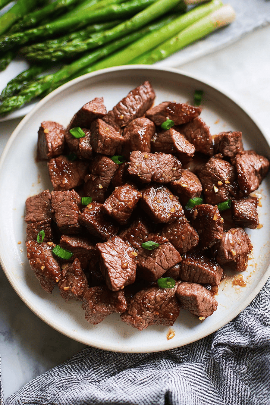 Healthy Honey Garlic Steak Bites: Protein-Packed & Delicious